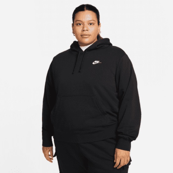Nike Sportswear Club Fleece Pullover Hoodie Black